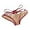 Red, variant on Women's Lace Panties Pure Desire Hollow Mesh Breathable Briefs, Red
