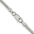 thumbnail image 3 of 925 Sterling Silver Snake Chain Styles Necklace 2.5 mm Diamond-cut 18 inch, 3 of 4