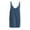Blue, variant on Overall Dress For Women Denim Dress Suspender Pocket Adjustable Mini Dress