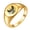 Gold, variant on Women Men's Phoenix Stainless Steel Polished Ring Minimalist Personalized Vintage Band Jewelry Gold Size 5