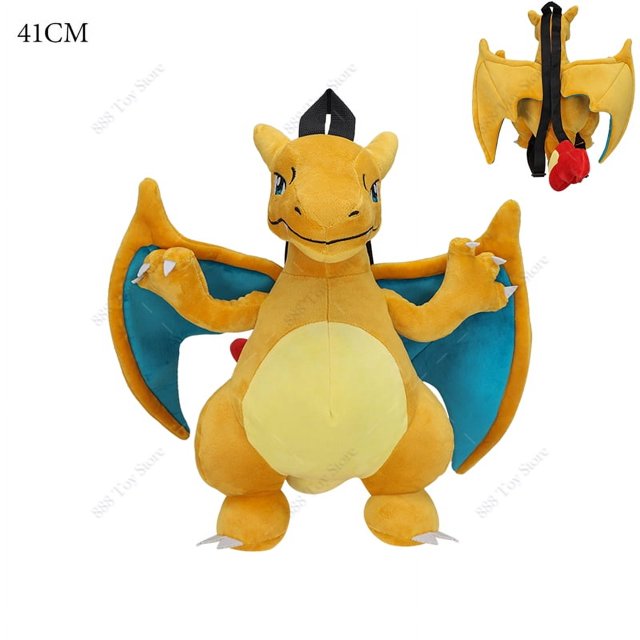 Mochila de peluche de Pokémon de 5 estilos, Eevee, Gengar, Snorlax, Mimikyu, Mew, mochila escolar, bolso de hombro, juguete para niños, regalo de Navidad