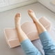 thumbnail image 4 of Almohada de apoyo para piernas con espuma viscoelástica para embarazadas | Funda de almohada extraíble y lavable | Ayuda para dormir durante el embarazo y alivia el dolor de espalda y cadera |, 4 of 5