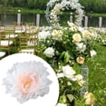 thumbnail image 6 of Artificial Flower Head Faux Flowers Silk Ornament Giant 75cm Diameter for Wedding Home Decor Birthday Party, 6 of 9