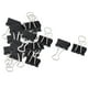 thumbnail image 1 of 20mm Metal Desk Paper Document Office Stationery Binder Clips Black 24 Pcs, 1 of 2
