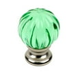 thumbnail image 2 of Tahoe - Glass, Knob 1-1/4" dia. Polished Chrome/Rose, 2 of 7