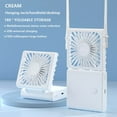 thumbnail image 7 of XGFHYJEH Hand Held Fan, Mini Fan Handheld, Hand Held Fan Rechargeable, Portable Folding Hand Held Cooling Fan, 7 of 7