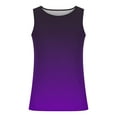 thumbnail image 4 of Cmfcve Men's Plus Size Tank Top Gradient Colors Round Neck Sleeveless Tees Summer Breathable Gym Tank Top, 4 of 4