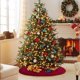 thumbnail image 3 of Vestido de árbol de Navidad Vestido de árbol de punto Delantal Adornos para árboles de Navidad Regalos de Navidad Decoraciones para el hogar, 3 of 4