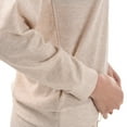 thumbnail image 6 of Ladies Super Soft Pre-Washed Casual 2 Piece Lounge Sets Top and Bottom Sleepwear Loungewear with Pockets, 6 of 7