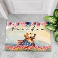thumbnail image 4 of Freedom Golden Retriever on Independence Day 4th of July Doormat Goldens Dog Lover Gifts Idea Indoor Outdoor Welcome Mat - 01005, 4 of 5