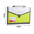 thumbnail image 2 of 13 Pockets Document Organizer Expanding File Folder, Letter A4 Paper Document Accordion Folder, 2 of 5