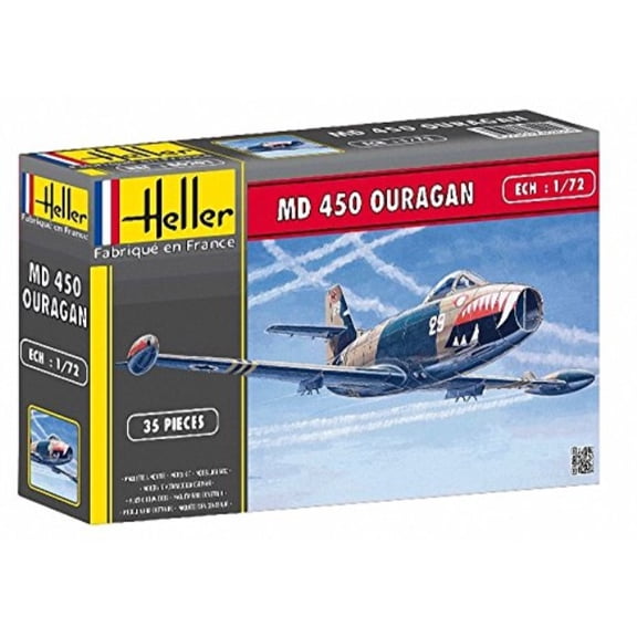 heller md 450 ouragan model building kit