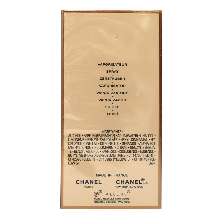 Chanel Allure Eau de Parfum Spray 1.2 Ounce 