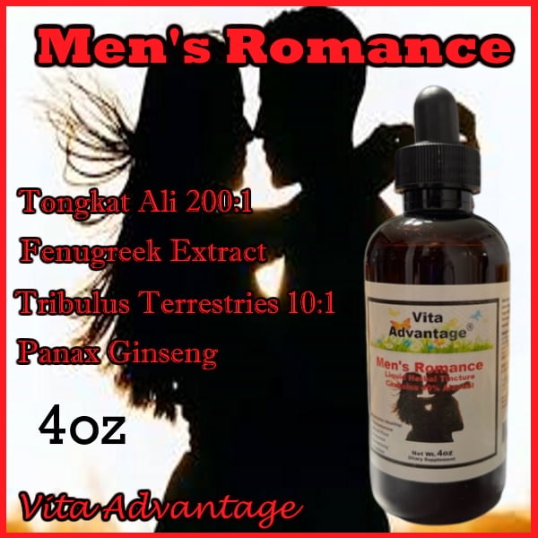 Men's Romance Stamina, Energy, & Endurance Natural Supplement 4oz