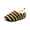 Coffee, variant on XIMIN Toddler Kids Leopard Print Premium Soft Plush Memory Foam House Slippers Girls Non-Slip Rubber Sole Shoes Lightweight Indoor Outdoor Winter Warm Shoes