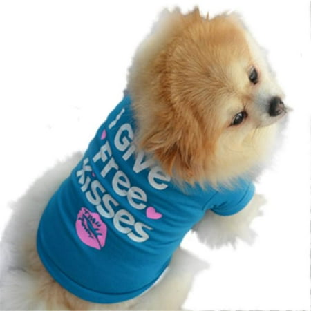 Change Dog T-shirt - Pet Puppy Summer Shirt Small Dog Cat Pet Clothes Vest T Shirt