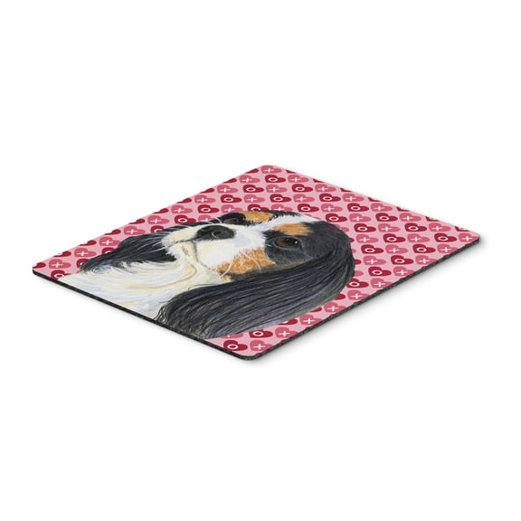 Carolines Treasures LH9144MP "Cavalier Spaniel Hearts Love and Valentines Day Portrait Mouse Pad Hot Pad or Trivet"