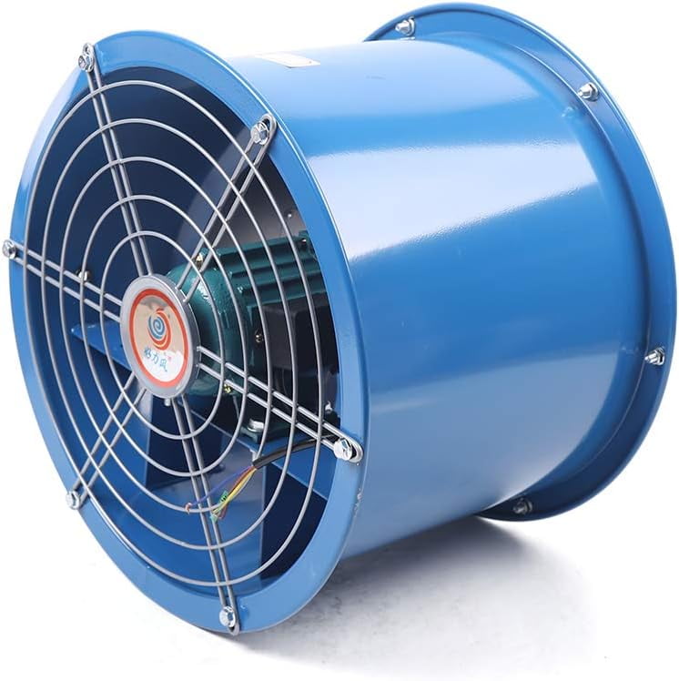 Miumaeov 16" Explosion-Proof Ventilation Fan - 370W Axial Exhaust Fan 110V 1420 RPM for Paint Spray Booth, Warehouse,3100 CFM High Velocity Air Mover