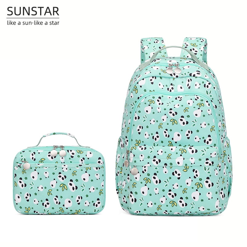 Lightweight Cute Panda Backpacks for Girls School Backpacks With Lunch