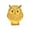 A001- Gold, variant on Table Lamp, Resin Owl Shape Battery Powered Small Decorative Warm Light Lamp for Bedroom Living Room Nightstand Home Shelf Decor Housewarming Gift