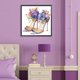 thumbnail image 5 of Pintura de diamante 5D DIY taladro redondo completo Kit de tacones altos de flores decoración del hogar 30x30cm, 5 of 9