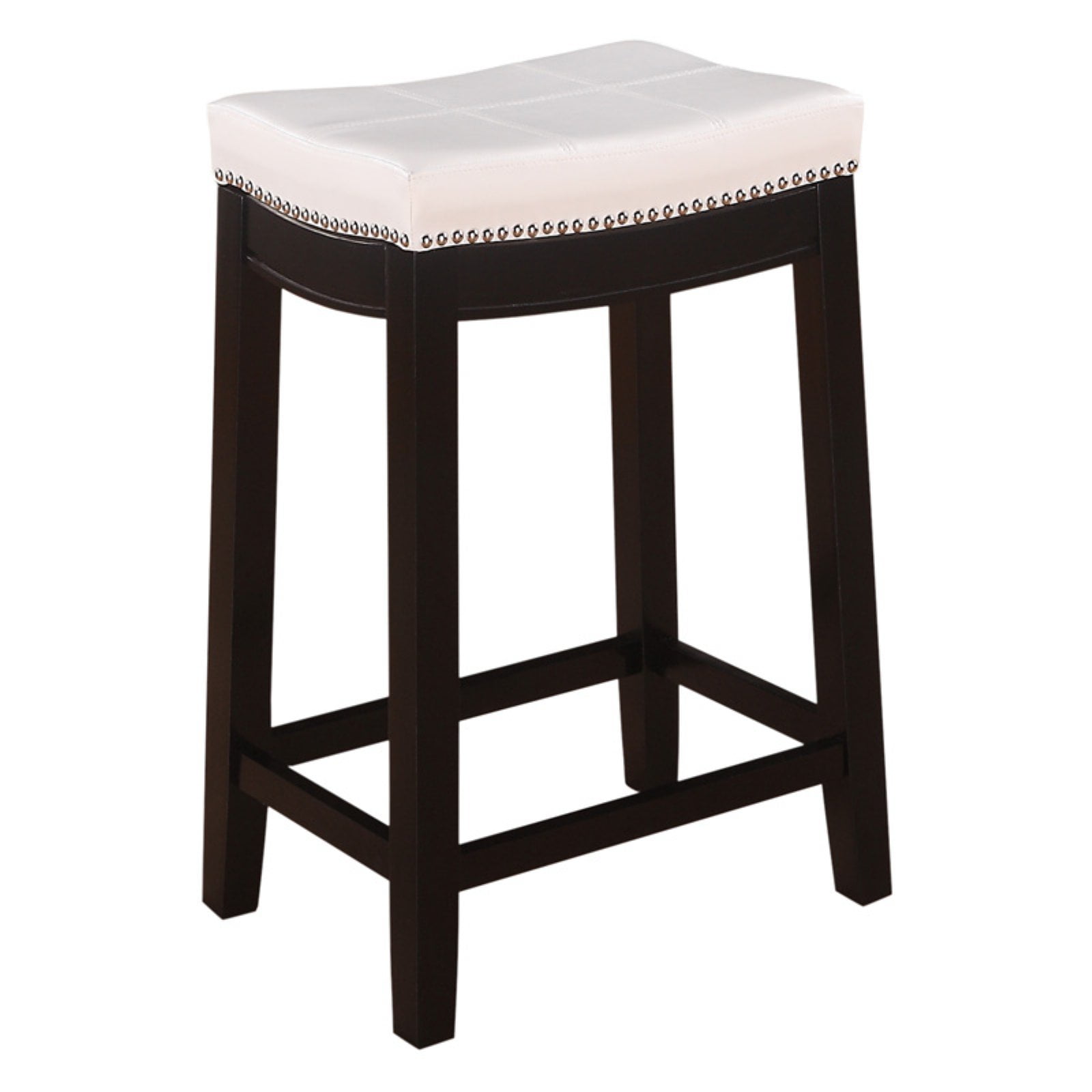 Linon Claridge Backless Counter Stool, 24 inch Seat Height, Multiple Colors - Walmart.com