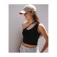 thumbnail image 1 of Lycra asimétrica sin mangas Top Milan Pamela Miranda, 1 of 2