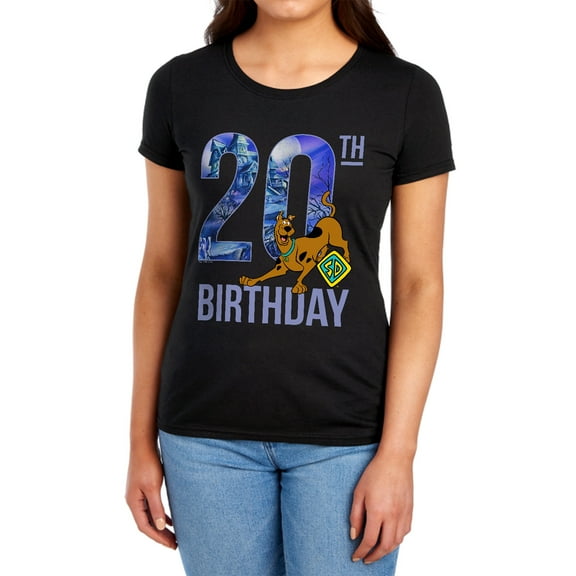 Scooby-Doo Scooby-Doo Birthday Women's T Shirt, Scooby-Doo Birthday, Small