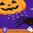 thumbnail image 5 of decorUhome Round Halloween Fitted Tablecloth for 36"-44" Tables, Washable Picnic Table Cover with Elastic, Washable Reusable Table Cloth for Party, Dining, Ghost Pumpkin, 5 of 6