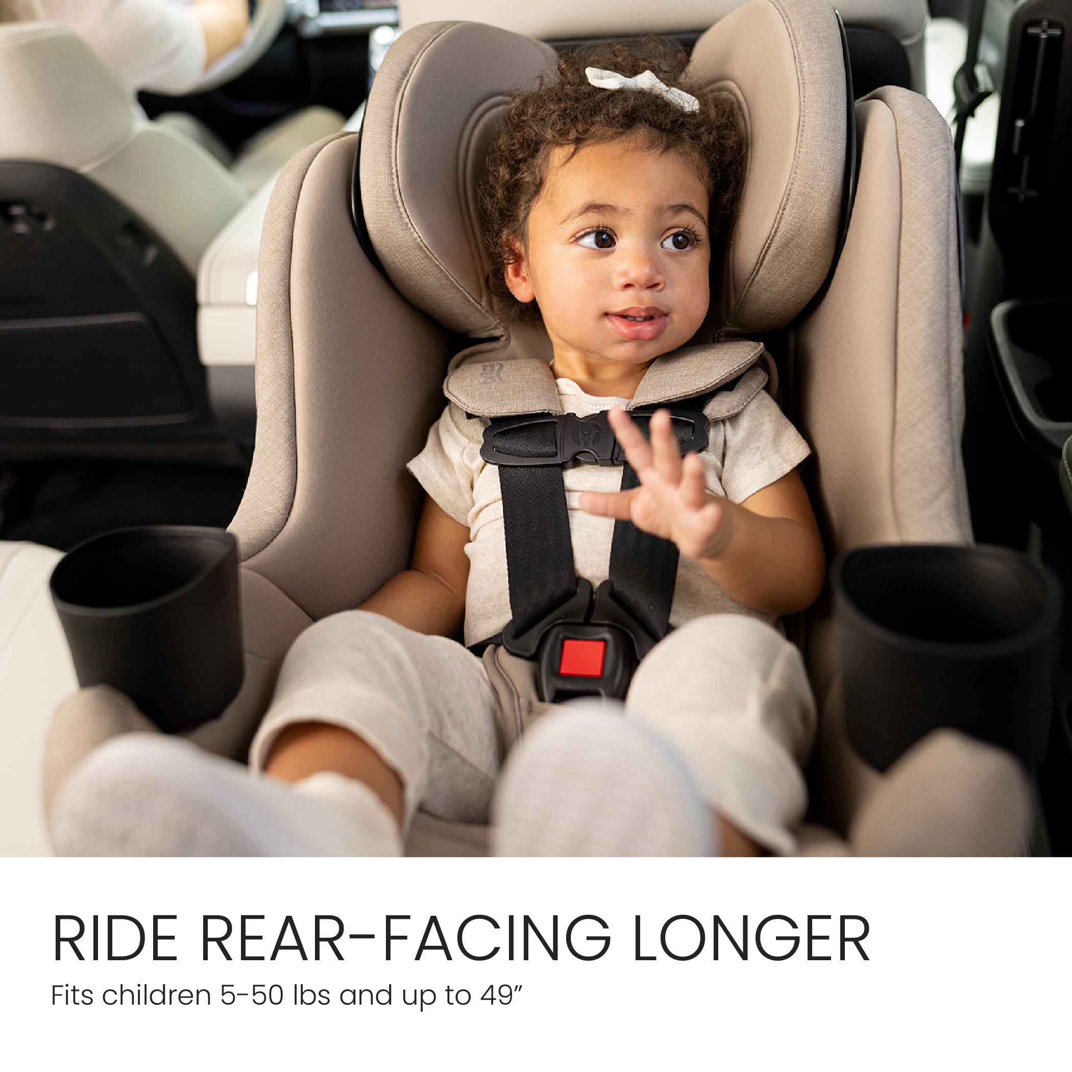 Britax® Galaxy360™ Slim Rotating Convertible Car Seat – Teak