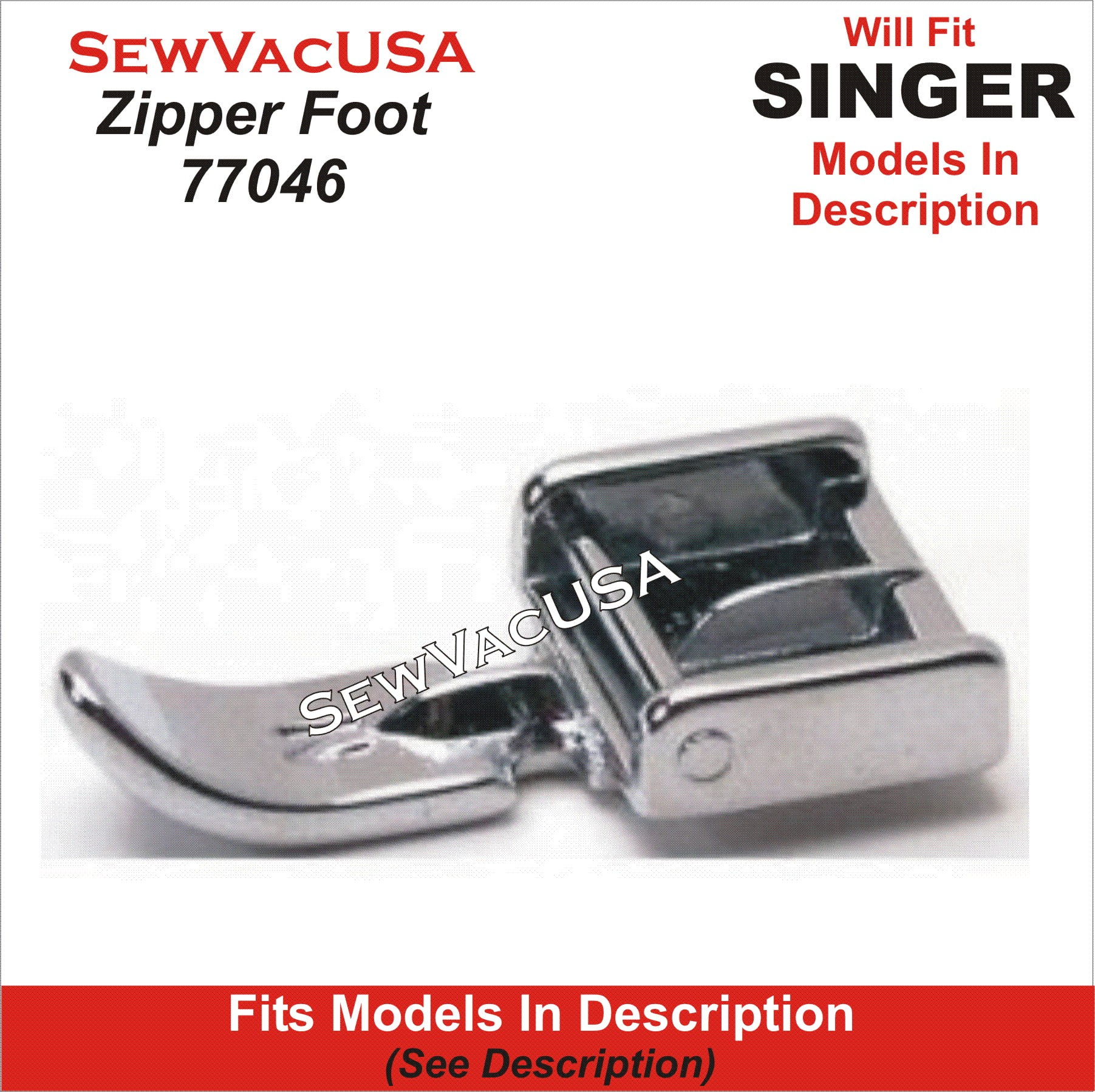Singer Zipper Foot 416128701