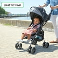 thumbnail image 3 of Ingenuity 3Dmini Lightweight Umbrella Convenience Stroller, Gray, 3 of 11