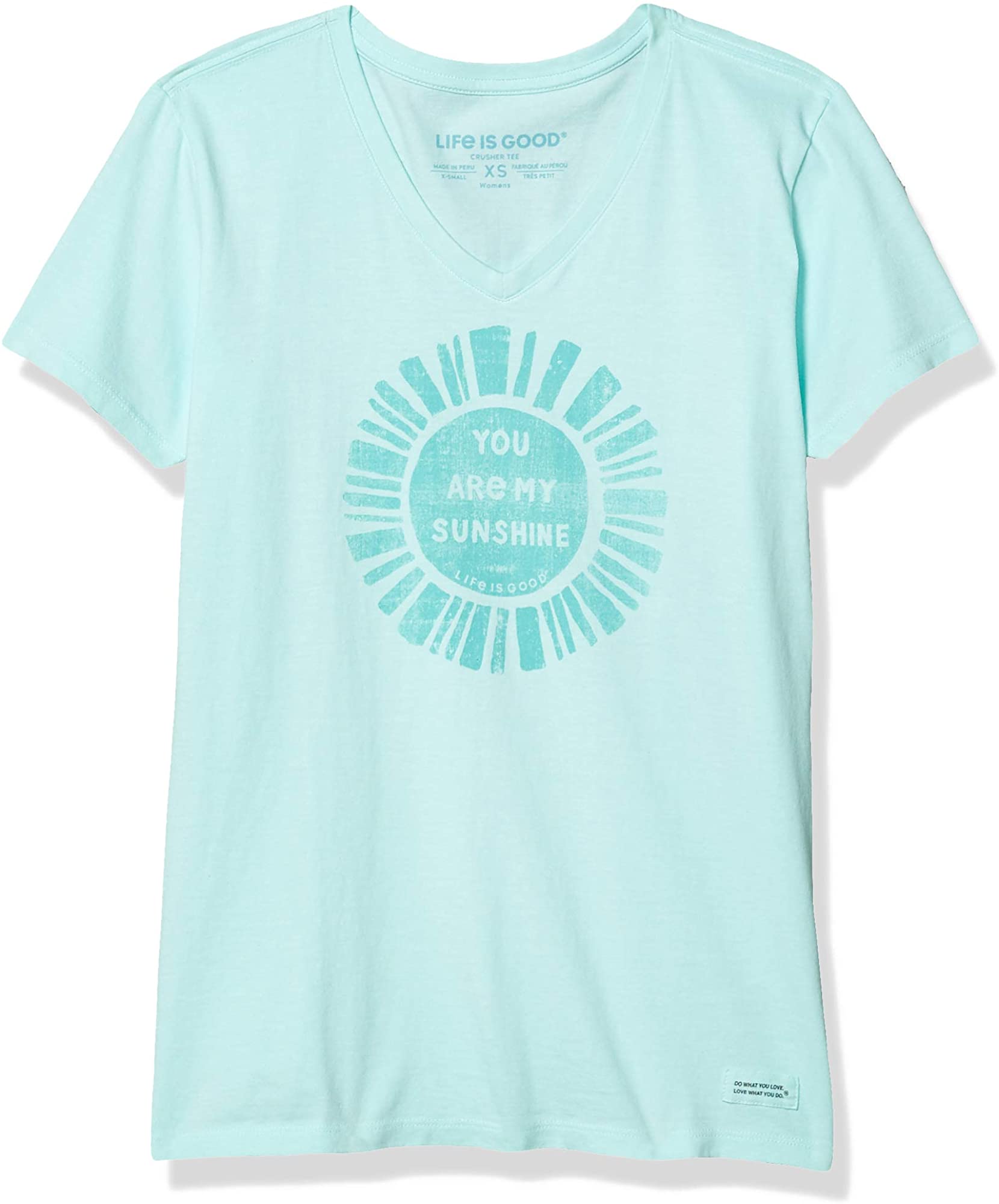 Good Womens Crusher Vee T-Shirt Beach 