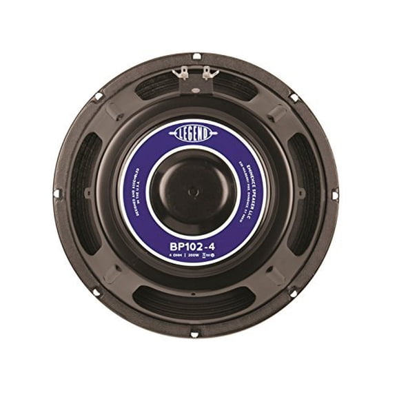 Eminence Legend BP102-4 10" Bass Guitar Speaker, 200 Watts at 4 Ohms