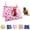 Pink, variant on Cheers.US Parrot Hammock Keep Warm Printed Hanging Swing Pet Bird Nest Bed House Cage Accessories,Warm, Large Space, Breathable for parrots, macaws, parakeets, cockatoos and so on