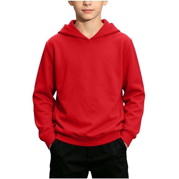 Enjoytime Boys Hoodie Long Sleeve Pullover Sweatshirt Fall Lightweight Casual Toddler Kids Clothes 1-15Y