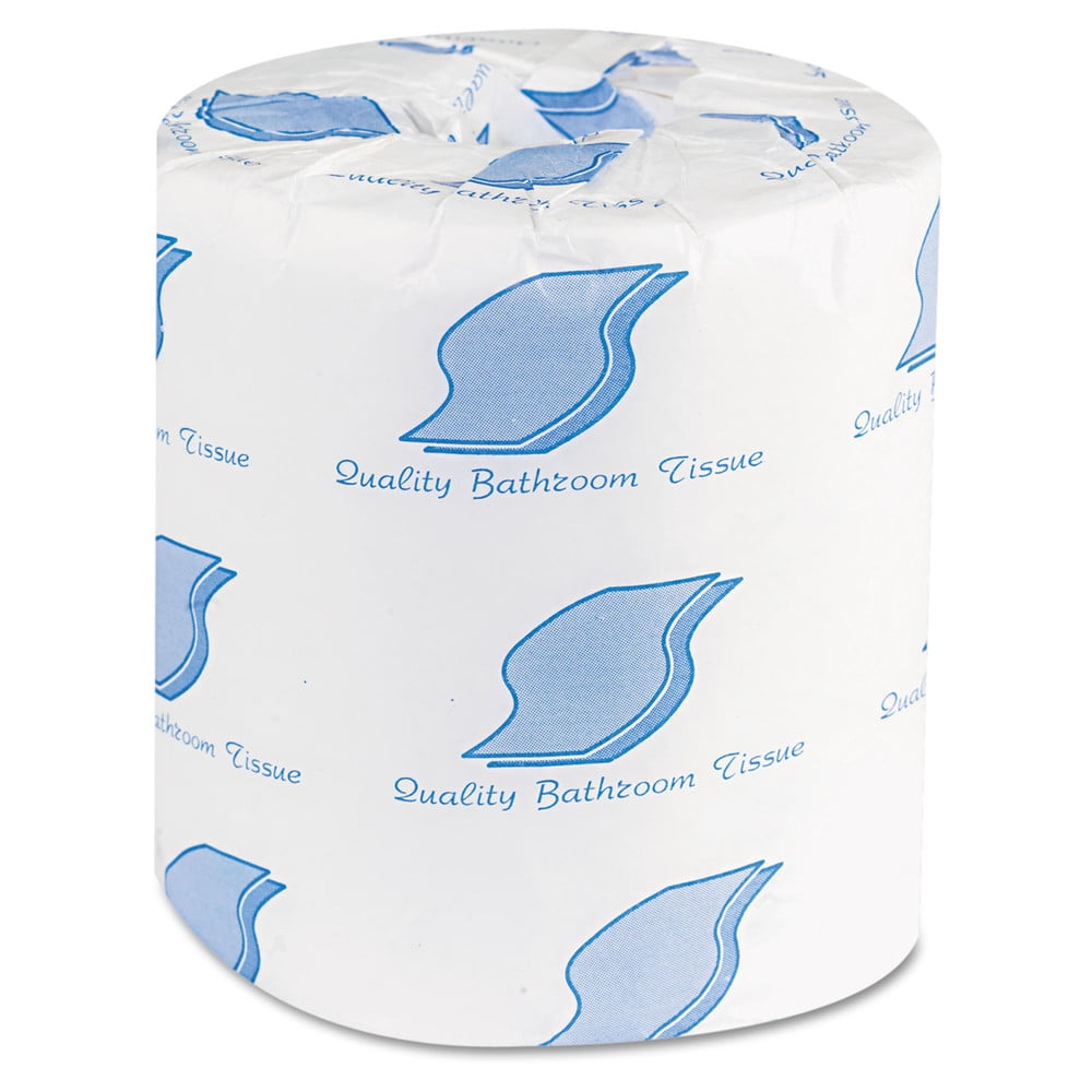 2-Ply Bath Tissue - White (96 Rolls/Carton, 500 Sheets/Roll) - Walmart.com