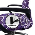 thumbnail image 5 of Xoenoiee Spider Web Print Office Chair Covers, Stretch Gaming Chair Covers Universal Computer Chair Cover Stretch Rotating Chair Slipcovers Universal Boss High Back Chair Slipcover, S, 5 of 7
