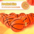 thumbnail image 2 of Minibaloncesto Civaner de goma inflable de 10 cm para niños x20, 2 of 6
