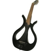 Mid-East Electric Frame Oud Lyre w/ Gig Bag - Black