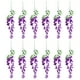 thumbnail image 3 of Imikeya 12 unids wisteria artificial colgando flores boda flores falsas decoraciones pared colgando flores, 3 of 4