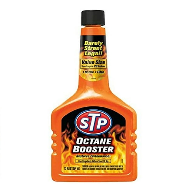 STP, Octane Booster, Fuel Intake System Cleaner, Helps Restore Power