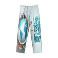 thumbnail image 4 of Balery Let's go Travel print Men's Pajama Pants,Ultra Lightweight Pjs,Lounge Pant-XX-Large, 4 of 9