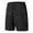 Black, variant on DDAPJ pyju Birthday Gifts! Men's Gym Workout Shorts with Zipper Pockets Lightweight Quick Dry Running Athletic Shorts Ice Silk Elastic Shorts Blue M