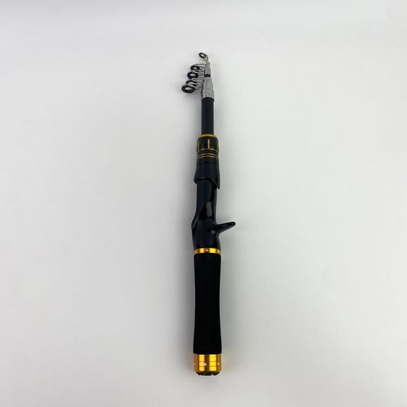 TelestFire Fishing tackle,Telescopic Fishing Rod 5.9FT/6.89FT Collapsible Fishing Tackle All-in-one Fishing Gear Fishing Rod Kit