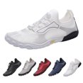 thumbnail image 2 of NOKIO Men's Sneakers Comfortable Wide Width Athlet𝗂c Shoes S𝗅ip On Elastic Adjuatable Strap Cycling Shoes Outdoor Sport Wading Shoes Lightweight Anti-S𝗅ip Swim Shoes, 2 of 8