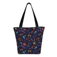 thumbnail image 3 of Fotbe Games Pattern Beach Tote,Shoulder Handbag,Spacious Tote Bag,Lightweight Travel Bag,Versatile Shopping Bag, 3 of 9