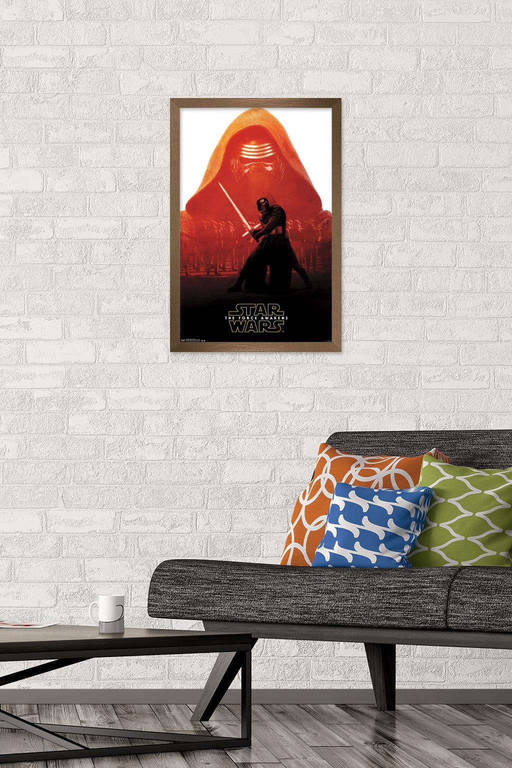 SWCJ Kylo Ren& Reyバッジ アートポスター Star Wars Celebration