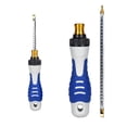 thumbnail image 5 of Adjustable Telescopic Dual-Purpose Ratchet Screwdriver Slotted Cross Screwdriver Precision Screw Driver Bit Repair Hand Tools Blue Smile Home, 5 of 9
