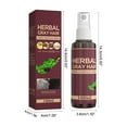 thumbnail image 3 of Fiudx Solución para Canas, Spray Restaurateur Color Base En Hierbas, Calmante En Cuero Cabelludo, Acondicionador Hidratante En Cabello, Potenciador Natural Melanina, Cuidado Anticaspa, Hombres y Muje, 3 of 7